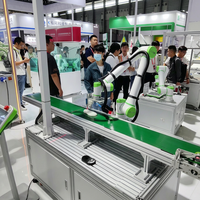 Robot collaboratif 6 axes CGXi G6, bras robotisé 6 kg 917 mm, moteur en acier inoxydable pour meulage, ébavurage, soudage, collage, et manutention de machines CNC
