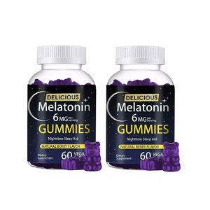 Spot Melatonin sakızlı şeker uyku ve hafıza desteği yetişkinler için diyet takviyesi günlük 60 sayım 2 Gummies - Product Image 6