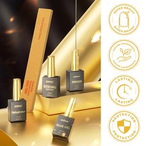 JTING Nouveau Kit Gel X OEM Vente en Gros Personnalisation Gratuite Vernis Gel Déshydratant Primer Colle Top Coat avec Lime à Ongles Boîte de Capsules en Gel Souple - Product Image 3