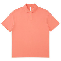 Chemises polo pour hommes AMLClever, 275 g/m², coton lourd, manches courtes, haute qualité, style streetwear, polos unisexes en gros