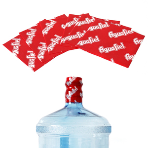 PVC nhiệt co tay áo nhãn cho 5 gallon nước chai cổ con dấu nhãn biểu tượng tùy chỉnh bọc bao bì - Product Image 1