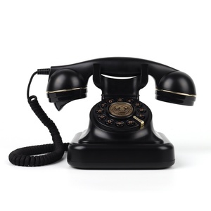 Customized Antique Record Telephone Voice Message <strong>Black</strong> Retro Audio Guest <strong>Book</strong> Guestbook <strong>Phone</strong> for Wedding Party - Product Image 6