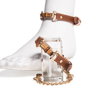 シンプルなベストセラー炎PUレザー<span class=keywords><strong>BDSM</strong></span>ボンデージ拘束手錠女性用 - Product Image 5