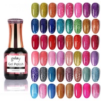 Fournisseur de vernis à gel Gelsky Ensemble de vernis à gel pailleté Kit de vernis à ongles en gel