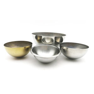 Moules de bombe de bain en acier inoxydable poli doré ou argenté 58mm 68mm <span class=keywords><strong>2</strong></span>.3 pouces <span class=keywords><strong>2</strong></span>.7 pouces - Product Image 2