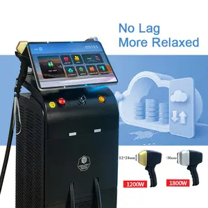 50% OFF Cloud Computing Dual or one Heads Ice Titanium CE TUV ISO 4 wave Hair Removal Diode Laser 1800-3000W 755 808 940 1064nm