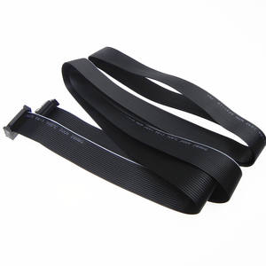 Kabel Idc Hitam Berkualitas Tinggi 28awg 16pin Pitch 1.00mm hingga 2.54mm Dengan Rakitan Konektor - Product Image 6
