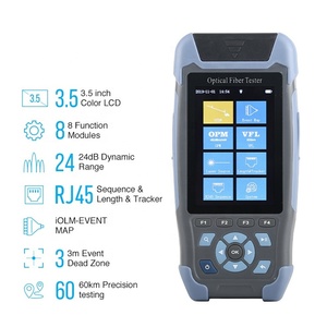 <span class=keywords><strong>Prix</strong></span> usine 9 en 1 Mini <span class=keywords><strong>Pro</strong></span> OTDR 850-1650nm SM MM <span class=keywords><strong>Fibre</strong></span> Active OTDR 60-240KM 20-45dB PON OTDR pour FTTH - Product Image 4
