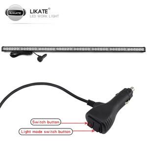 Lkt 12v 24v Led <span class=keywords><strong>barre</strong></span> de lumière de travail balise voiture dépanneuse avertissement d'urgence lumière stroboscopique 144w lumière clignotante - Product Image 5