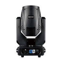 Tête mobile à faisceau Sharpy 295w de haute qualité pour discothèque, DJ, lumière de club, fête, bar, lampe de scène DMX avec anneau de bande LED