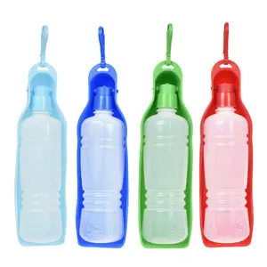 Bottiglia di acqua portatile dell'acqua del cane dell'animale domestico all'ingrosso del produttore per gli animali domestici