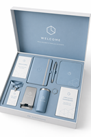 Coffret Cadeau de Néoprénommination Hybride Personnalisé - Kit de Bienvenue Personnalisé pour les Employés Télétravailleurs et de Bureau