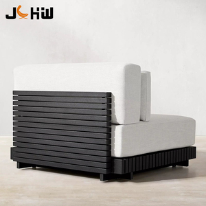 Ensemble <span class=keywords><strong>de</strong></span> canapés d'extérieur modernes en <span class=keywords><strong>aluminium</strong></span> <span class=keywords><strong>de</strong></span> luxe en métal pour hôtel meubles <span class=keywords><strong>de</strong></span> patio <span class=keywords><strong>de</strong></span> <span class=keywords><strong>jardin</strong></span> résistants aux intempéries pour cour, villa et parc - Product Image 4