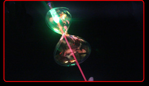 Permutation magique bulle baguette Permutation Twister ruban baguette magique bulle fleur baguette magique paillettes lueur LED jouet - Product Image 2