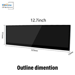 12.7 אינץ נייד בר lcd צג צג צג מסך מחשב נייד נייד משני תצוגה רחב במיוחד 500 nits 120 תדר hz DCI-P3 srgb - Product Image 2