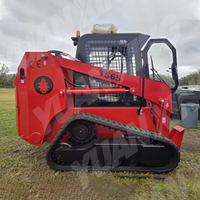 Multifunzione Caricatore a binario compatto trattore per macchine agricole 100hp 140hp 75hp EPA CE Forest Mulcher Skid Steer