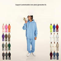 Sweat-shirt à capuche en velours épais 345G pour homme, couleur unie, décontracté, coupe ample, grande taille, idéal pour l'hiver – Nouvelle collection automne