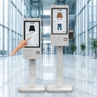 Terminal de paiement POS en libre-service vertical de 21,5 pouces avec écran tactile HD adapté aux magasins