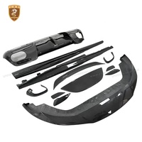 Kit carrosserie en carbone sec style NV pour Ferrari Roma : calandre avant, couvre-feux arrière, aileron arrière, panneau de coffre, pièces de carrosserie