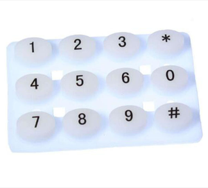 Tùy chỉnh Silicone bàn phím Silicone nút cao su bàn phím Silicone cao su bàn phím cho điều khiển từ xa - Product Image 4