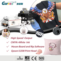 Imprimante DTF Garros pour l'impression sur t-shirts, imprimante jet d'encre équipée d'une carte Hoson pour une impression stable et efficace