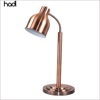 Chauffe-plats électrique de luxe Hadi, buffet moderne en acier inoxydable, lampes de table infrarouges pour hôtels, restaurants, simple ou double