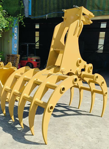 Pince <span class=keywords><strong>à</strong></span> <span class=keywords><strong>bois</strong></span> mécanique <span class=keywords><strong>à</strong></span> <span class=keywords><strong>grappin</strong></span> <span class=keywords><strong>manuel</strong></span> pour excavatrice de 3-40 tonnes pour pierre de roche et ferraille de démolition Concession de prix de haute qualité - Product Image 3