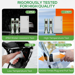 120kW 80kW 60kW เร็วพิเศษระบายความร้อน160kW ชาร์จ CCS1/CCS2 /gbt แท่นชาร์จแบบติดพื้น380V - Product Image 3