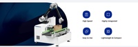 Solutions de palettisation robotisée avec PLC et moteur, capacité de charge de 25 kg, rayon de mouvement de 1900 mm pour la logistique d'entrepôt