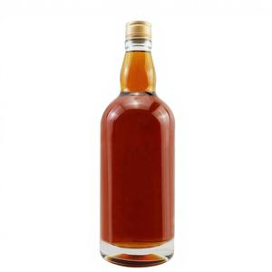 Bouteilles de <span class=keywords><strong>vin</strong></span> cylindriques en verre mat de 750 ml en gros, bouteilles de liqueur, bouteilles de whisky, bouteilles de vodka vides avec bouchons en liège - Product Image 1