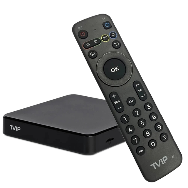 TVIP 706 Android 11.0 Amlogic S905W2 4K TV Box 2GB 8GB Linux Media Player 2.4/5G WIFI H2.65 Smart Set Top Box Certified Google