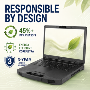 Nouvel ordinateur portable robuste Getac S510 AI, <span class=keywords><strong>Intel</strong></span>, écran FHD de 15,6 pouces, <span class=keywords><strong>1000</strong></span> nits, écran tactile en option pour les professionnels de plein air - Product Image 3