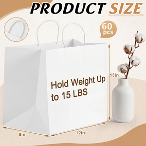 Custom Fast Food to Go Bakery Delivery Cake Dessert Bread <b>Craft</b> Paper <b>Bag</b> Restaurant Takeout Packaging Take Away Kraft Paper <b>Bag</b> - Product Image 4