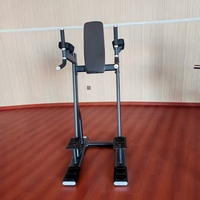 Máquina de Ejercicios Profesional para Entrenamiento de Pecho, Espalda, Piernas y Brazos, Máquina de Flexiones y Dominadas para Uso Comercial en Gimnasios
