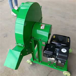 Máquina Procesadora de Alimentos para Ganado, Trituradora Multifuncional de Tallos y Hojas de Plátano, Picadora de Pasto Móvil con Ruedas - Product Image 1
