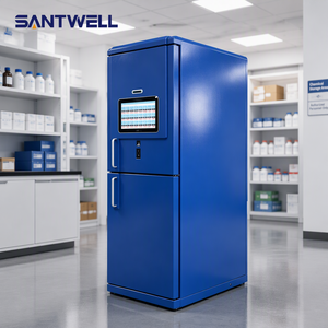 Intelligent Chemical Reagent Storage <b>Cabinet</b> Smart Laboratory Storage Unit Double Lock RFID Tracking University Lab Use - Product Image 4