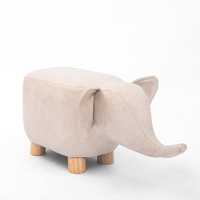 Pouf rond rembourré avec pieds en bois, repose-pieds pour femme, prix d'usine, chaise en cuir avec repose-pieds