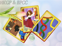 Jeu de cartes de divination Lenormand personnalisé, impression sur papier d'art non couché de haute qualité, cartes Oracle