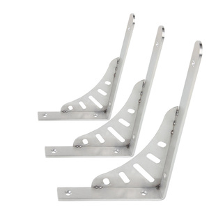 Soporte Triangular de Acero Inoxidable para Estantes, Soporte de Pared, Resistente y Duradero, Estructura para Almacenamiento - Product Image 2