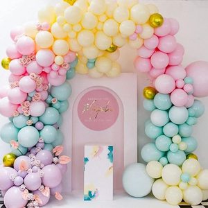 Kit d'arc-en-ciel avec des ballons macarons, pièces, pour licorne magique, <span class=keywords><strong>Pastel</strong></span>, glaces, fête d'anniversaire, stand Photo, fête en arrière-plan - Product Image 3