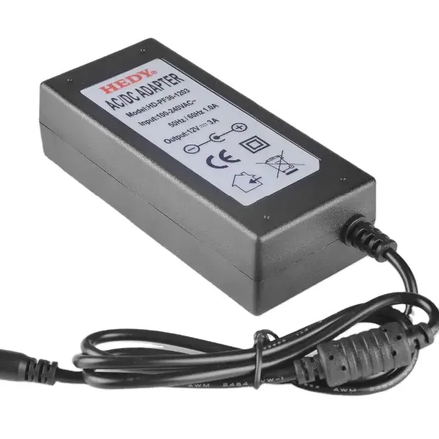 Nieuwe 12V Dc Power Adapter Led Desktop Aansluiting Gemaakt Van Duurzaam Plastic Voor 2a/3a/4a/5a/6a/7a/10a