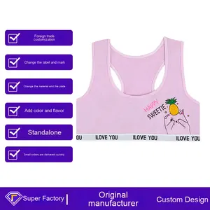 Morcoda-Sujetador para chicas jóvenes, ropa interior personalizada, chaleco para 7 estudiantes de escuela primaria, de 10 a 14 años, sujetador para adolescentes de primera etapa - Product Image 4