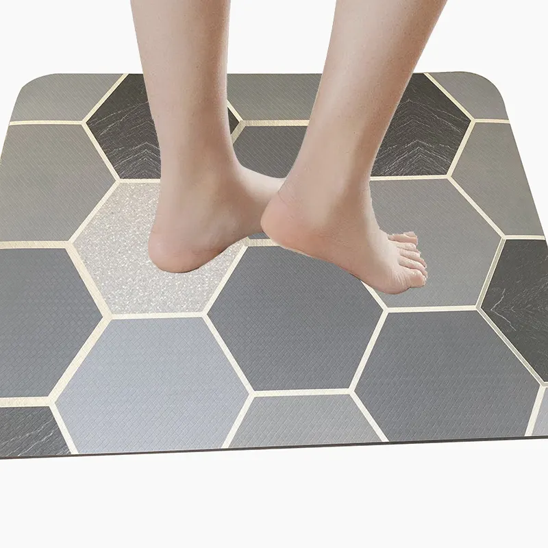 Pvc Su Misura di Disegno anti-slip Stuoia Anti Fatica In Piedi Comoda Cucina Mat 10 millimetri