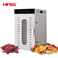 Déshydrateur alimentaire électrique Horus à 20 étages, haute efficacité, compatible 110V/220V, sûr et durable pour les fruits et légumes séchés