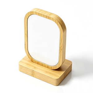 Marco de Bambú Magnético para Sublimación de Fotos en Disco de Aluminio con Logotipo Personalizado, Diseño DIY para el Hogar, Xingyan - Product Image 6