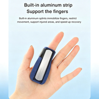 Attelle de doigt flexible, stable et respirante pour adultes, attelles en aluminium ODM, attelle de doigt légère pour immobilisation, support de doigt