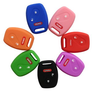 Crh xe từ xa <span class=keywords><strong>Key</strong></span> Fob Silicone Bìa trường hợp phù hợp cho Honda CRV Accord Civic Pilot Odyssey phù hợp giải phóng stepwgn ke - Product Image 1