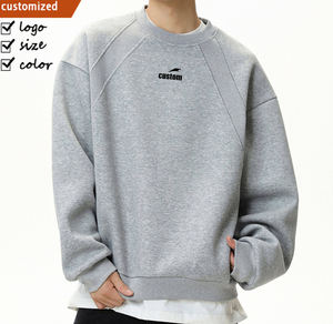 <span class=keywords><strong>Sudadera</strong></span> Unisex con Logotipo Bordado Personalizado al por Mayor, 100% Algodón, Informal, Lisa, Cuello Redondo, <span class=keywords><strong>Sudadera</strong></span> con <span class=keywords><strong>Capucha</strong></span> para Hombre - Product Image 1