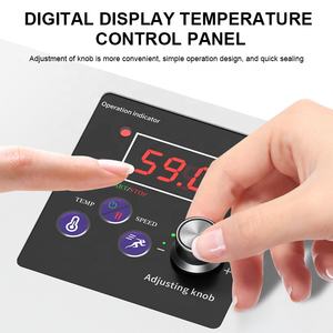 Sellador termorretráctil eléctrico Wallepac de 110V, herramienta de costura, máquina de embalaje de sellado continuo semiautomática para bolsa de papel de aluminio - Product Image 2