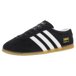 Zapatillas Adidas Gazelle Low Pro Suede para Mujer, Color Negro, Suela Blanca, Estilo Deportivo - Product Image 1